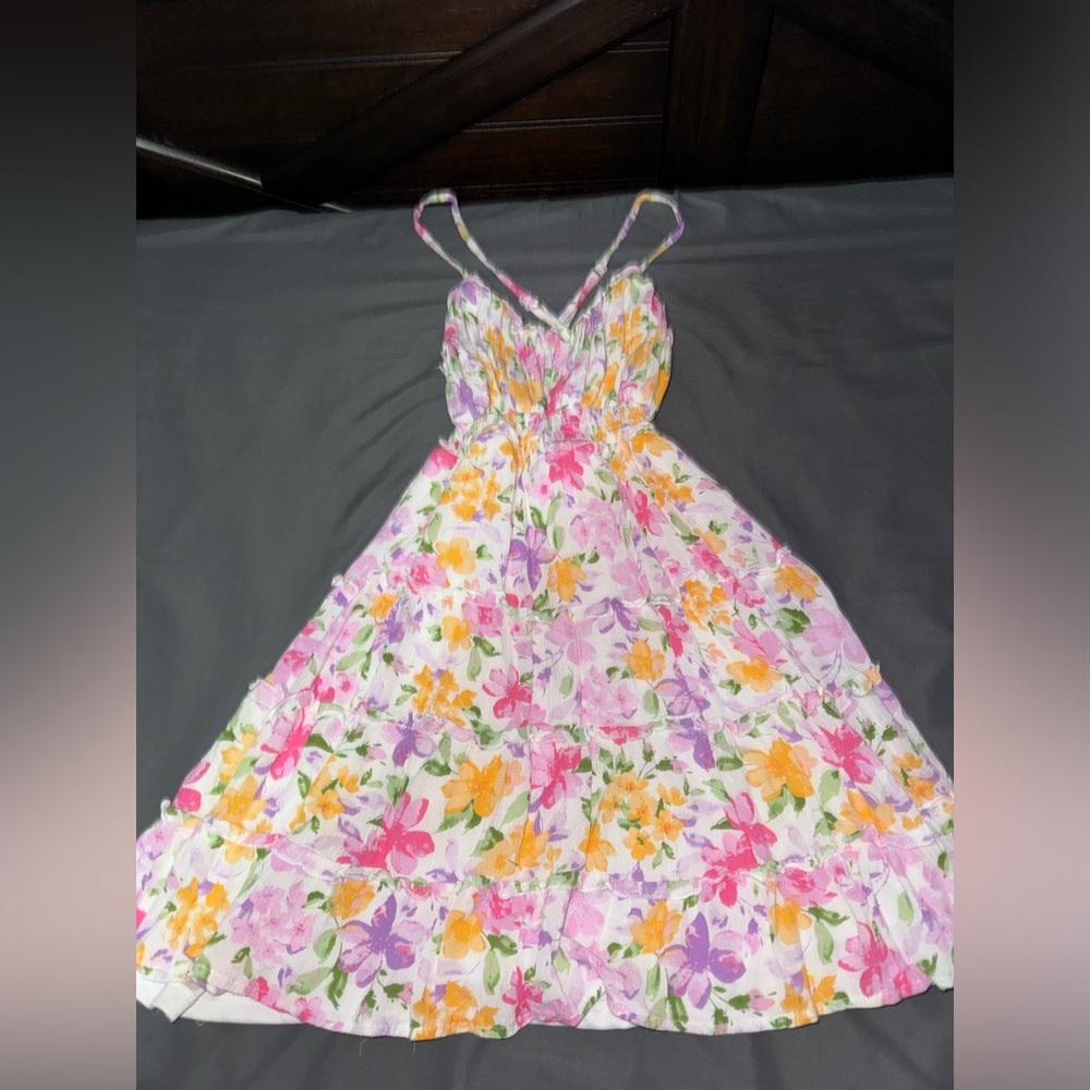 Colorful flower Dress